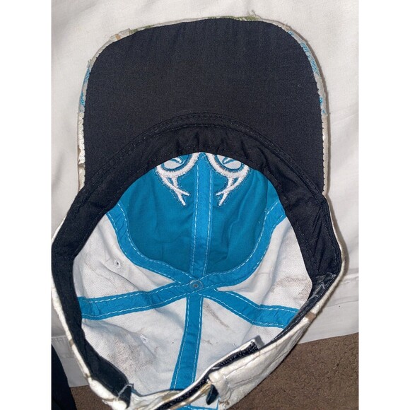 REALTREE Women's Baseball Cap Camo/Teal Stitching Adjustable - Picture 13 of 13